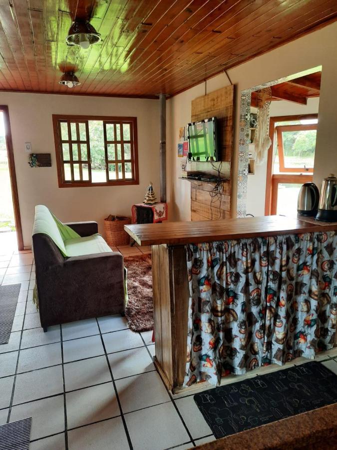 Fazenda Tamandua Casa De Campo - Cabana Coragem Villa Rio Rufino Exterior photo