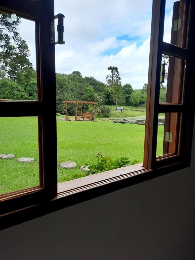 Fazenda Tamandua Casa De Campo - Cabana Coragem Villa Rio Rufino Exterior photo